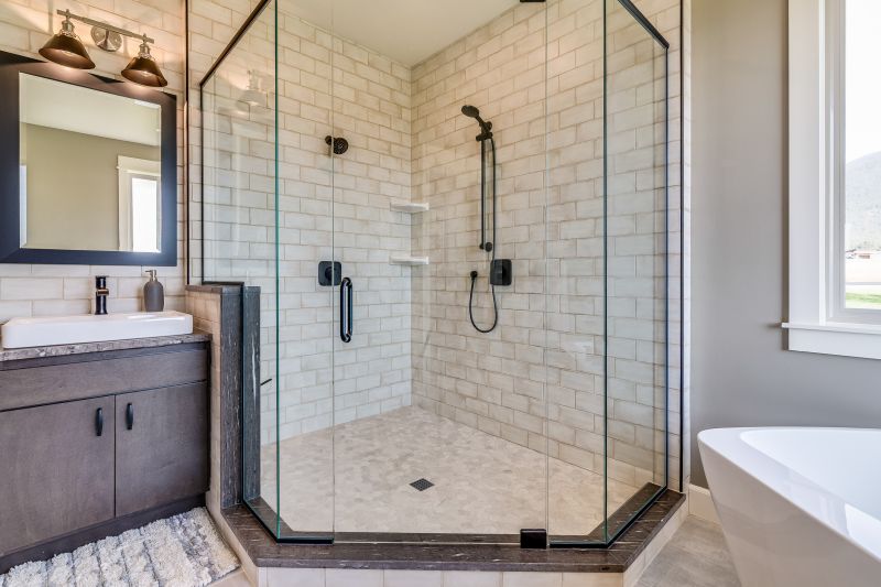 Stylish Shower with Niche Storage